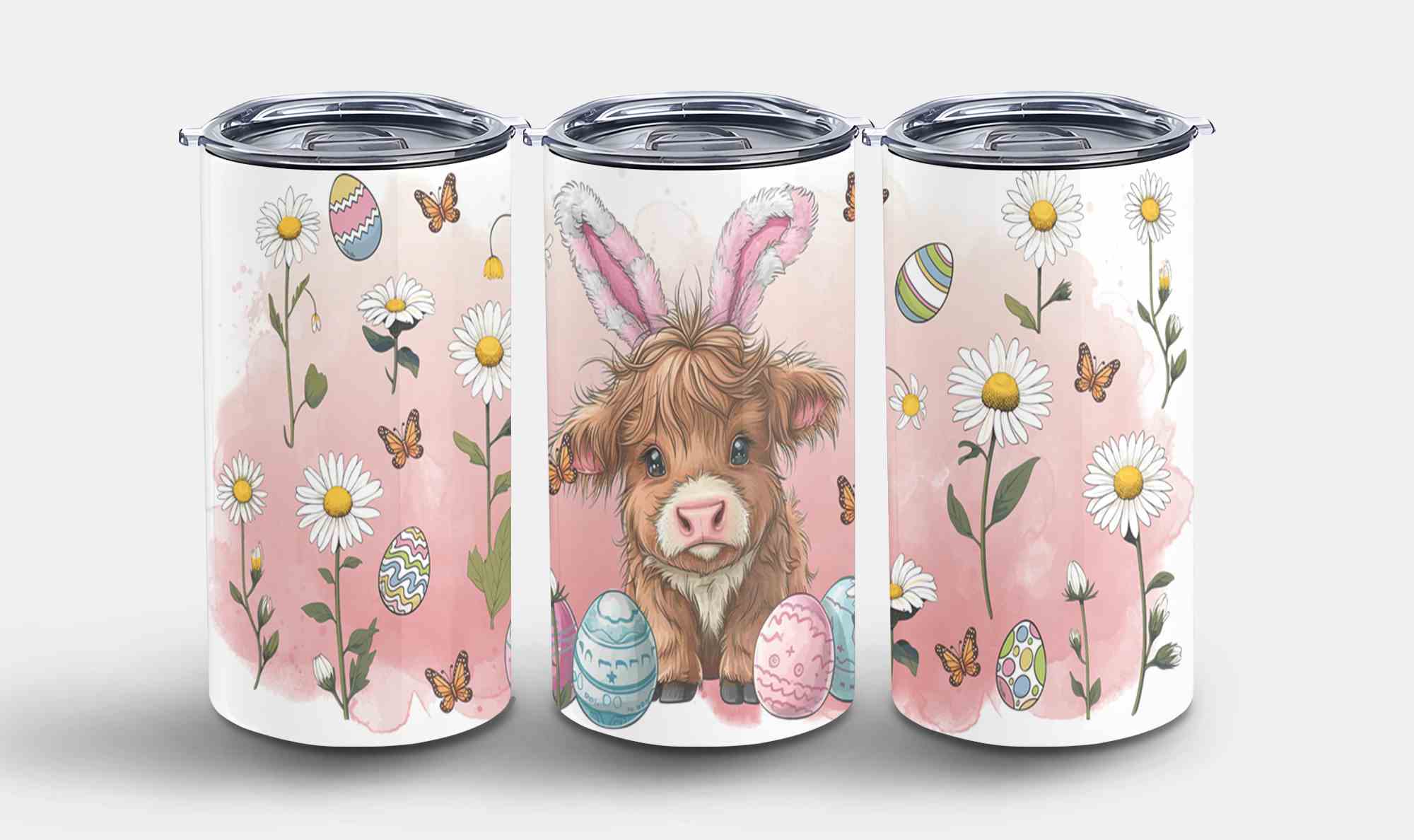 Highland Cow Easter-10405